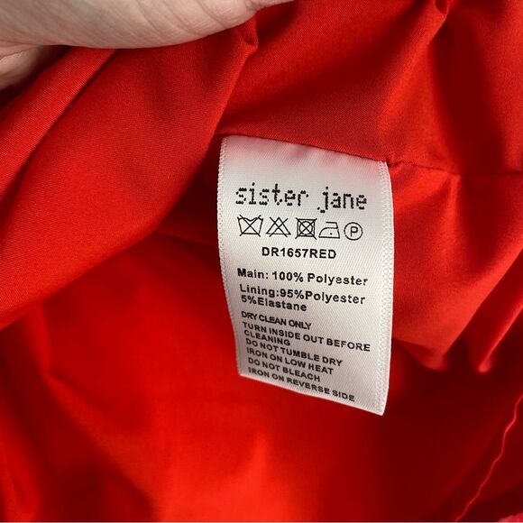 Sister Jane Poppy Heart-Cutout Mini Dress - Picture 7 of 10